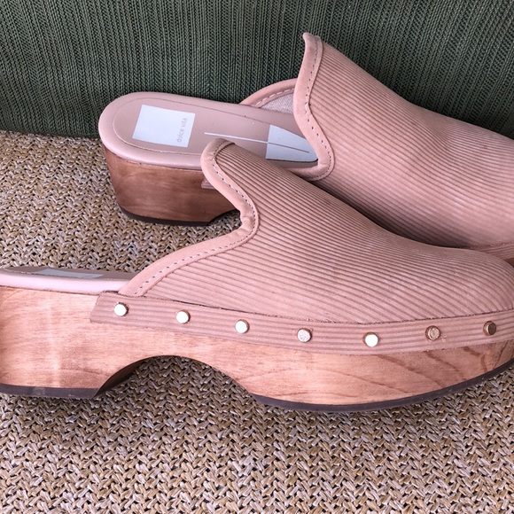 Women’s dolce vita corduroy clogs - Picture 2 of 8